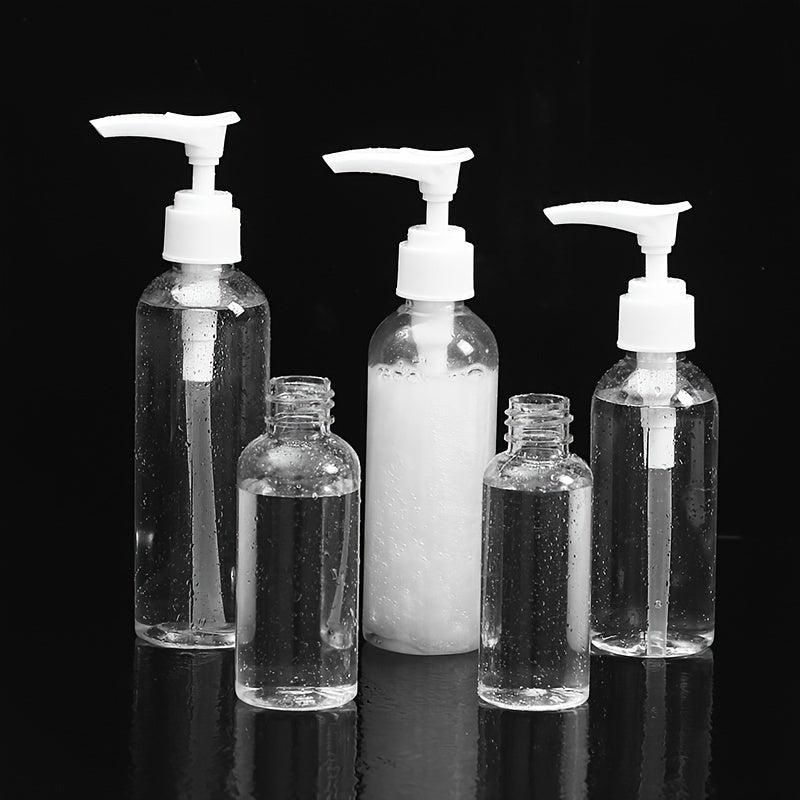 1pc Leak-proof Travel Bottle Dispensing Bottle Portable Transparent Dispenser
