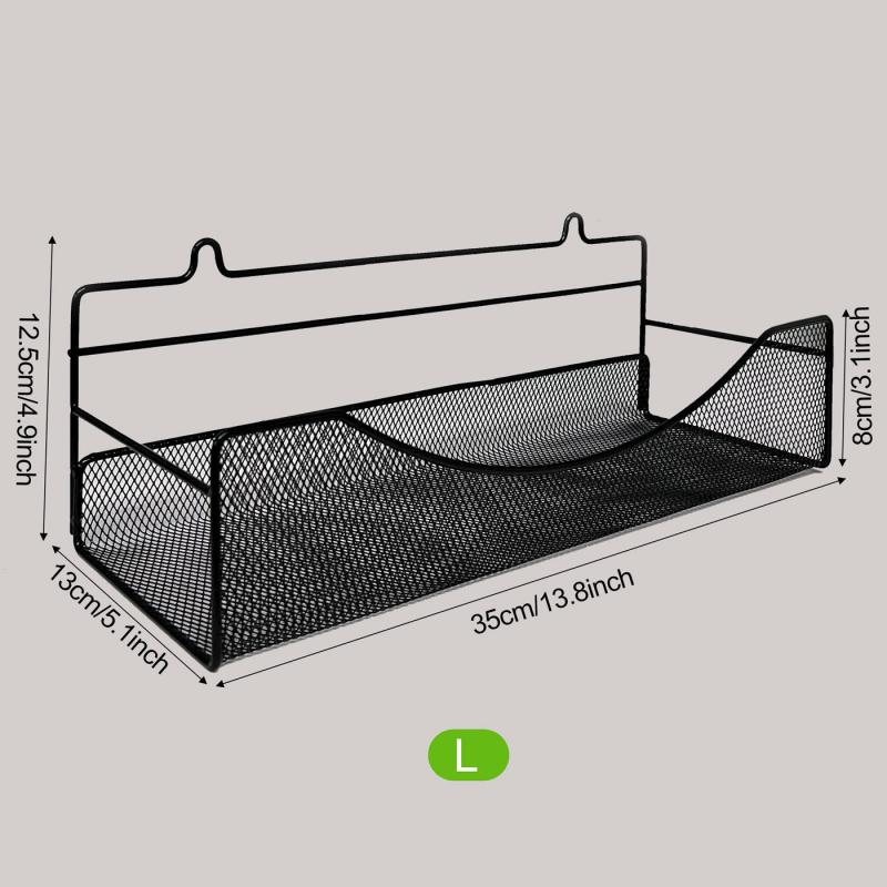 Shower Caddy Basket Shelf Wall Mounted Bathroom Storage Rack