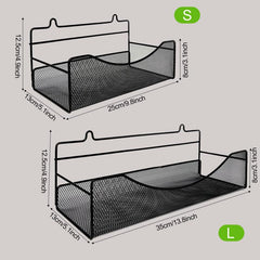 Shower Caddy Basket Shelf Wall Mounted Bathroom Storage Rack