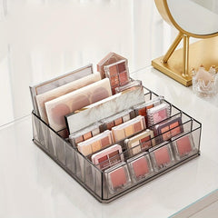 Acrylic Eyeshadow Storage Box Makeup Organizer Lipstick Vanity Shelf