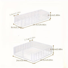 Acrylic Eyeshadow Storage Box Makeup Organizer Lipstick Vanity Shelf