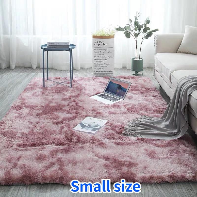 Nordic Style Tie Dye Carpet Living Room Coffee Table Mat