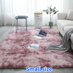 Nordic Style Tie Dye Carpet Living Room Coffee Table Mat