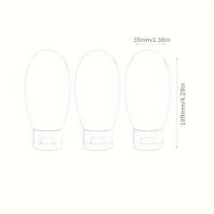 Travel Refillable Bottle for Shampoo Body Wash Lotion