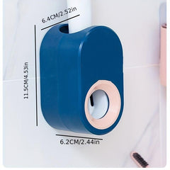 Rabbit Toothpaste Squeezer Holder for Bathroom Wall - Easy & Convenient