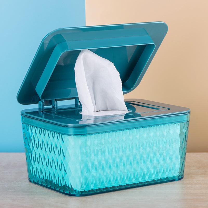 Large Capacity Wipes Dispenser Box with Lid
