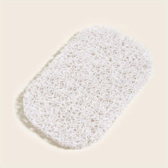 4pcs Solid Dry Soap Dish Soap Saver Pad Bars Soap Holder For Shower