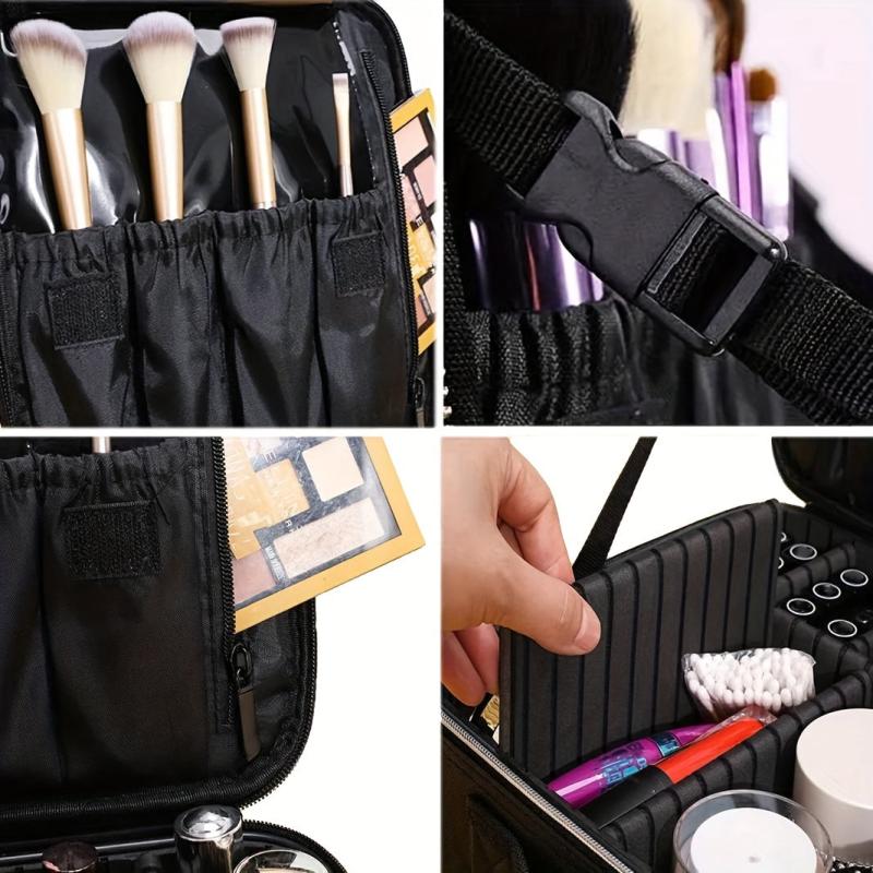 Large Capacity Waterproof Makeup Bag Professional Cosmetic Organizer Cases