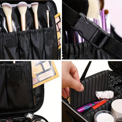 Large Capacity Waterproof Makeup Bag Professional Cosmetic Organizer Cases