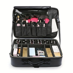 Large Capacity Waterproof Makeup Bag Professional Cosmetic Organizer Cases