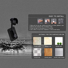 360 Degree Rotatable Shower Head Bracket Strong Adhesive Holder