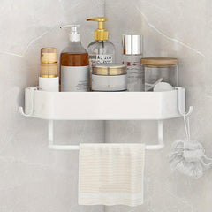 Corner Shower Caddy Wall Mounted Bathroom Storage Rack Organizer