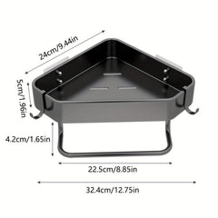 Corner Shower Caddy Wall Mounted Bathroom Storage Rack Organizer