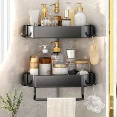 Corner Shower Caddy Wall Mounted Bathroom Storage Rack Organizer