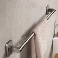Single Rod Towel Bar Wall Mounted Towel Holder