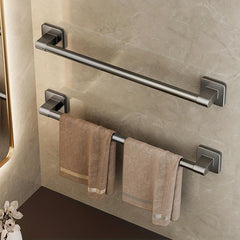 Single Rod Towel Bar Wall Mounted Towel Holder