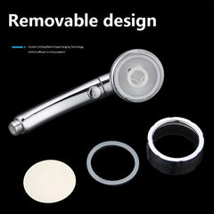 Detachable 360 Rotating High Pressure Shower Head with 3 Spray Modes