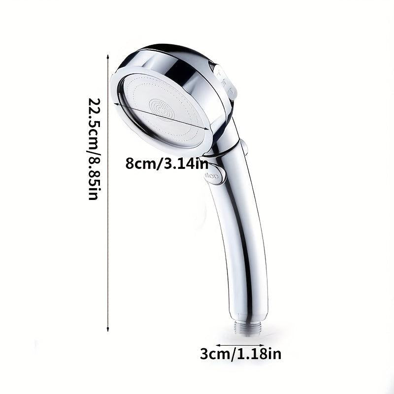 Detachable 360 Rotating High Pressure Shower Head with 3 Spray Modes
