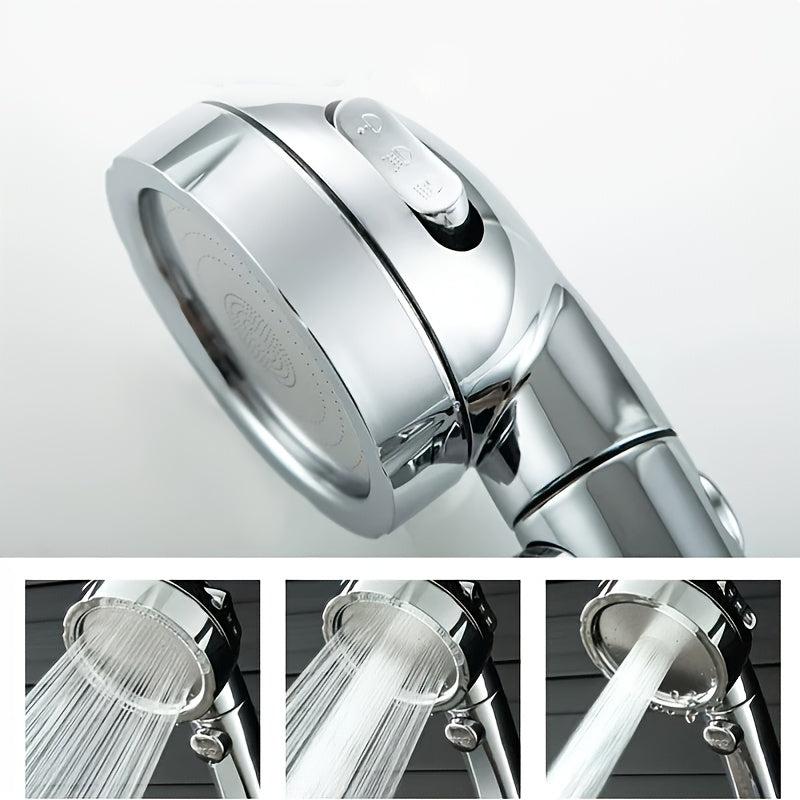 Detachable 360 Rotating High Pressure Shower Head with 3 Spray Modes