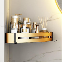 Corner Shower Caddy Bathroom Storage Rack Wall Mounted Bathroom Triangle Shelf