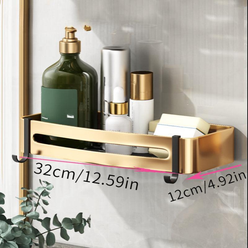 Corner Shower Caddy Bathroom Storage Rack Wall Mounted Bathroom Triangle Shelf
