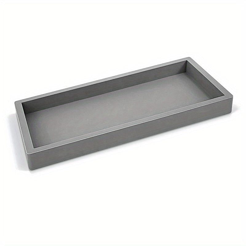 Stylish Bathroom Vanity Tray & Soap Dispenser Set