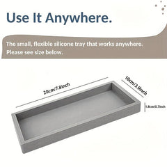 Stylish Bathroom Vanity Tray & Soap Dispenser Set