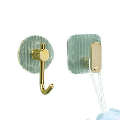 Acrylic Wall Adhesive Hook Bathroom Hanging Coat Hat Hook