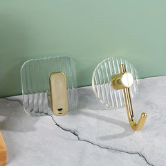 Acrylic Wall Adhesive Hook Bathroom Hanging Coat Hat Hook