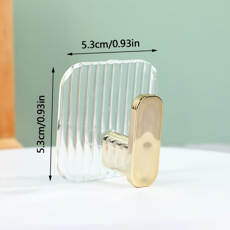 Acrylic Wall Adhesive Hook Bathroom Hanging Coat Hat Hook