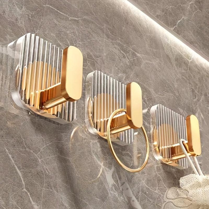 Acrylic Wall Adhesive Hook Bathroom Hanging Coat Hat Hook
