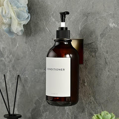 Wall Mounted Shampoo Dispenser Set with Labels