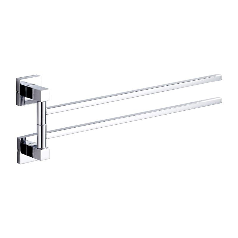 Stainless Steel Rotating Towel Holder 2 4 Layer Swing Arms Towel Rail