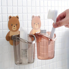 Bear Hug Storage Cup for Organizing Your Bathroom