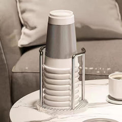 Disposable Paper Cup Holder Bathroom Organizer