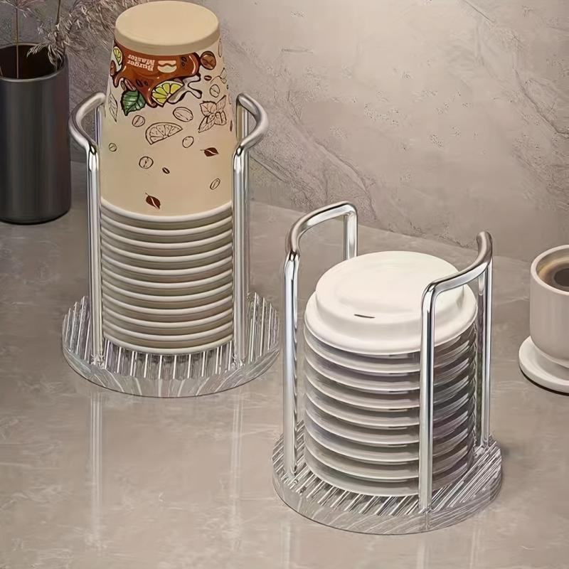Disposable Paper Cup Holder Bathroom Organizer
