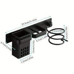 Hair Dryer Rack Bathroom Storage Organizer