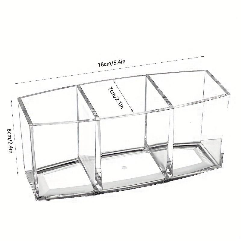 Clear Makeup Brush Holder Organizer Acrylic Cosmetics Brushes Storage