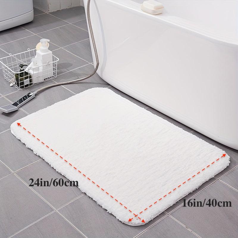 Soft Bath Rug Non Slip Floor Mat Extra Comfortable Absorbent Microfiber Pad