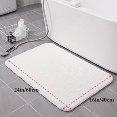 Soft Bath Rug Non Slip Floor Mat Extra Comfortable Absorbent Microfiber Pad