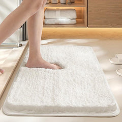 Soft Bath Rug Non Slip Floor Mat Extra Comfortable Absorbent Microfiber Pad