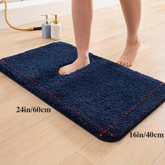 Soft Bath Rug Non Slip Floor Mat Extra Comfortable Absorbent Microfiber Pad