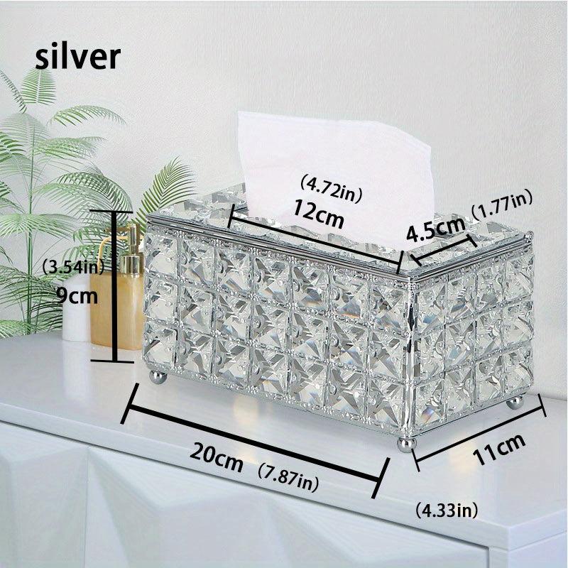 Tissue Box Cover Napkin Holder Desktop Storage Box for Household