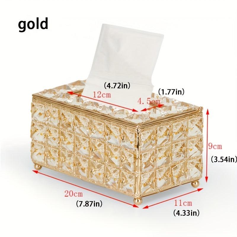 Tissue Box Cover Napkin Holder Desktop Storage Box for Household