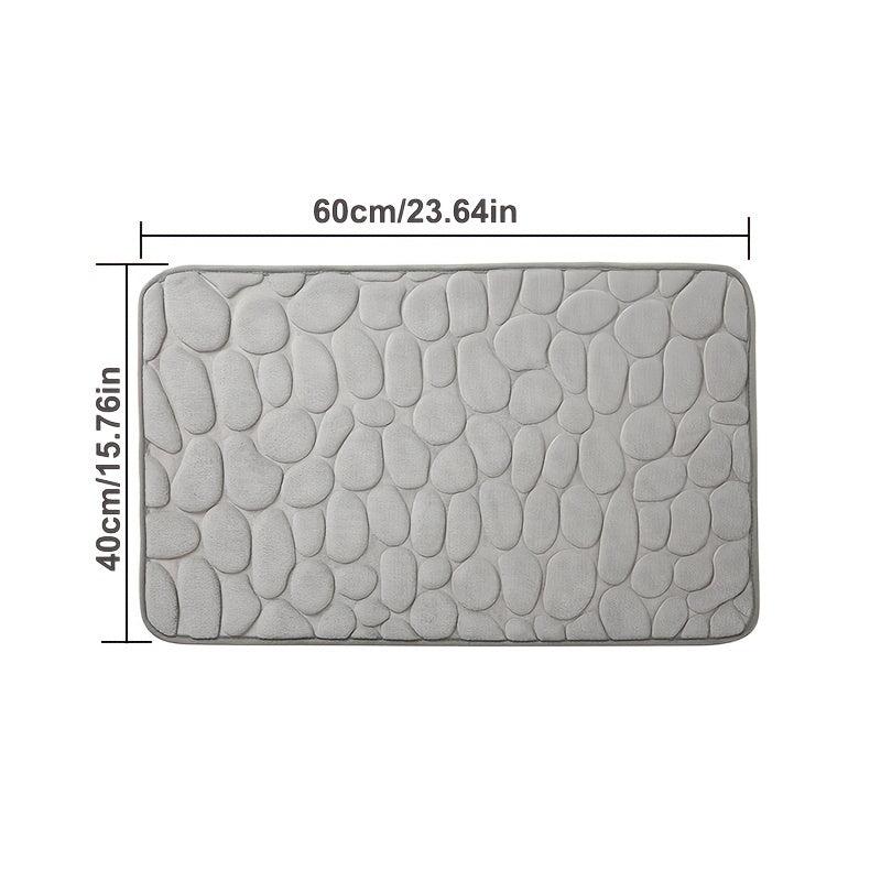 Memory Foam Bath Mat Non Slip Water Absorbent Bathroom Rugs