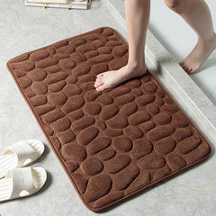 Memory Foam Bath Mat Non Slip Water Absorbent Bathroom Rugs