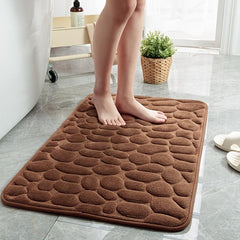 Memory Foam Bath Mat Non Slip Water Absorbent Bathroom Rugs