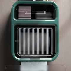 Waterproof Toilet Tissue Holder Double Layer Box