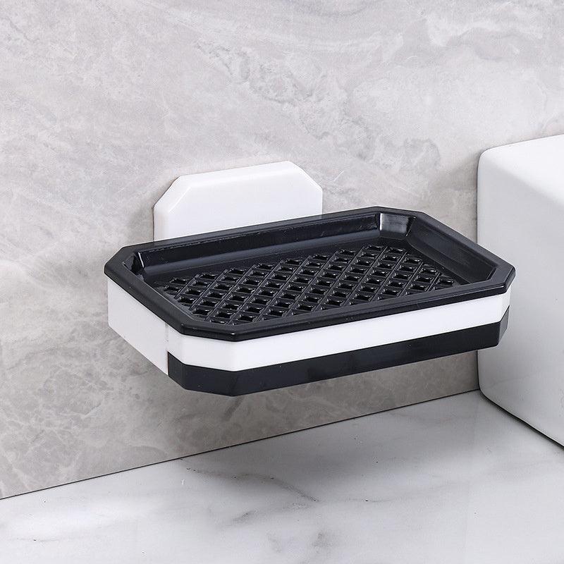 Wall Mounted Soap Dish with Drainage for Bathroom and Kitchen