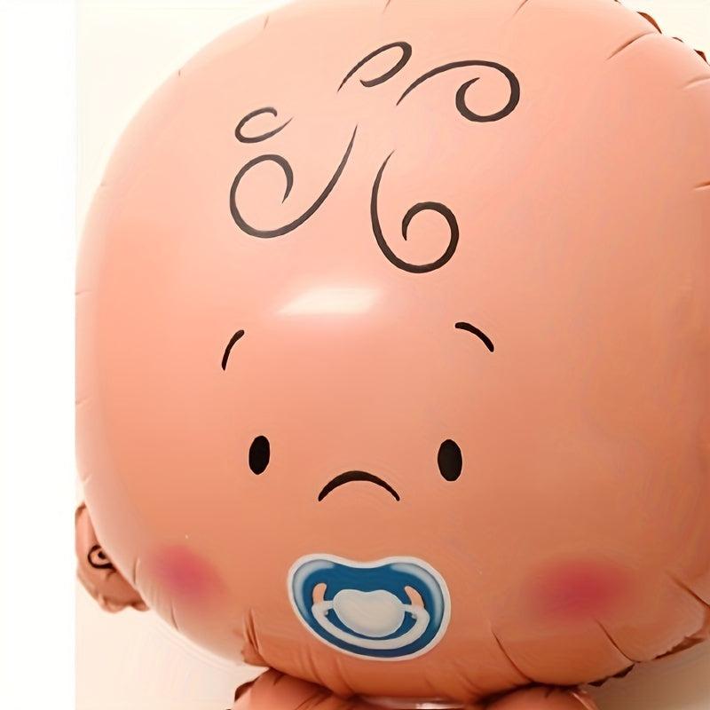 2pcs Welcome Baby Jumbo Mylar Foil Balloon for Baby Shower Gender Reveal Party